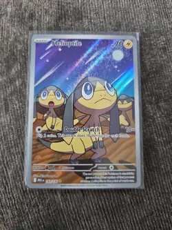 Pokemon TCG Helioptile Illustration Rare Mega Evolution Card 143/132 - Image 1