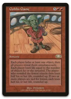 Goblin Game #61 (LP) Planeshift PLS Magic MTG - Image 1