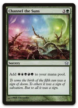 Channel the Suns #84 (NM) Fifth Dawn 5DN Magic MTG - Image 1