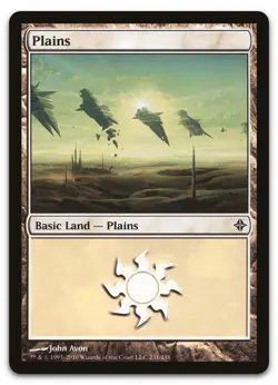 Plains (231) #231 (NM) Rise of the Eldrazi ROE Magic MTG - Image 1