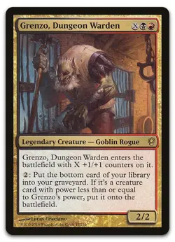 Grenzo, Dungeon Warden #47 (NM) Conspiracy CNS Magic MTG - Image 1