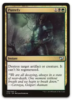 Putrefy #232 (NM) Commander 2015 C15 Magic MTG - Image 1