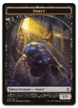 Insect Token #19 (NM) Amonkhet AKH Magic MTG - Image 1