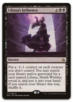 Liliana's Influence #277 (NM) Amonkhet AKH Magic MTG - Image 1