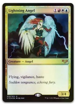 Lightning Angel #12 (Foil) (NM) From the Vault: Angels V15 Magic MTG - Image 1