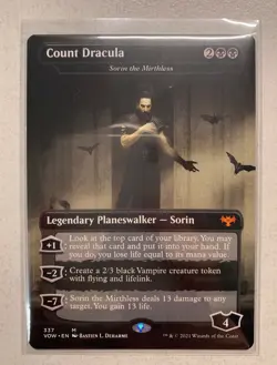 Sorin the Mirthless Count Dracula - Innistrad Crimson Vow 337 - Near Mint EN MTG - Image 1