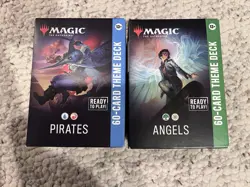 MTG Lorwyn Eclipsed Theme Deck Pirate & Angel Set Of 2 - Sealed - Image 1