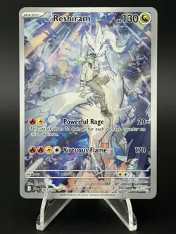N’s Reshiram 167/159 - Illustration Rare - Journey Together - NM/M - Pokemon TCG - Image 1