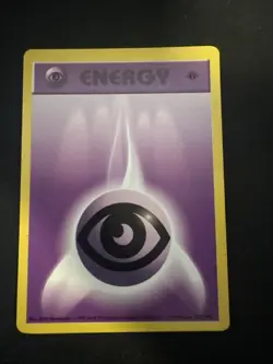 Pokemon Psychic Energy 1st Edition Shadowless Base 101/102 LP - Image 1