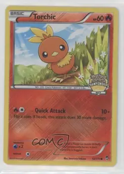 Torchic (City Championship Promo) Reverse Foil Pokemon XY Furious Fists #12 - Image 1