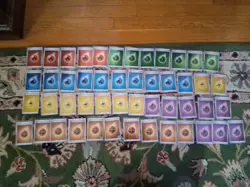 Pokemon Lot Of 49 Pokemon Japanese Energy Holo Cards From 2020 And 2021 NM - Image 1