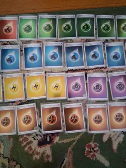 Pokemon Lot Of 49 Pokemon Japanese Energy Holo Cards From 2020 And 2021 NM - Image 5