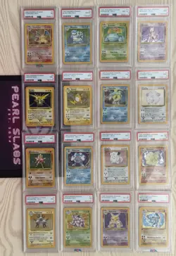 2000 Complete Pokemon Holo Base Set SPANISH 16 TCG LOT Charizard Blastoise PSA 9 - Image 1