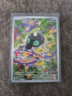 Pokemon TCG Shroodle 149/132 Illustration Rare Mega Evolutions - Image 1