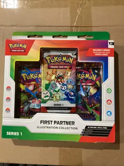 Pokemon First Partner Series 1 Illustration Collection - Image 1