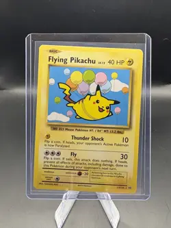 2016 Pokemon XY Evolutions Secret Rare Flying Pikachu 110/108 - Image 1
