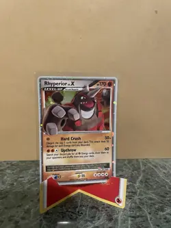 Pokemon TCG Rhyperior LV.X DP29 Diamond and Pearl Promos Holo Card - Image 3