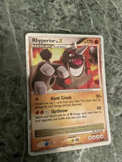 Pokemon TCG Rhyperior LV.X DP29 Diamond and Pearl Promos Holo Card - Image 5
