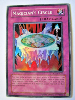 Yugioh! Magician's Circle Ntr-En003 Unlimited Super Rare Moderate Play!! - Image 1