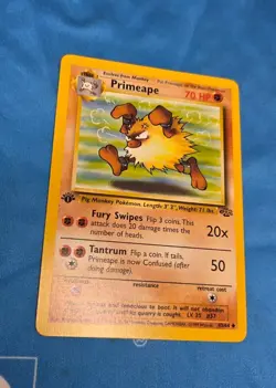 Primeape 1st Edition Jungle 43/64 LP Pokemon TCG - Image 3