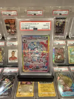 PSA 10 Sylveon ex SAR 212/187 | Terastal Festival Pokemon JP 🔥 | UK Shipping - Image 1