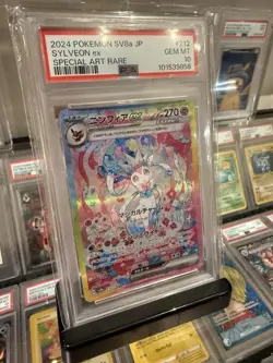 PSA 10 Sylveon ex SAR 212/187 | Terastal Festival Pokemon JP 🔥 | UK Shipping - Image 3