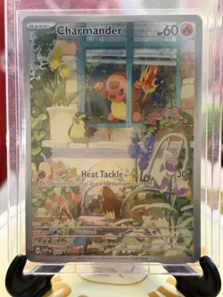 Pokemon TCG - Charmander 044 Promo SVP Scarlet & Violet Holo - Image 1