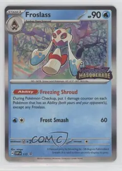 Froslass (Twilight Masquerade) Pokemon Scarlet & Violet Black Star Promo #117 - Image 1