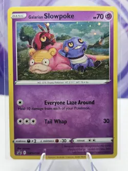 Galarian Slowpoke SWSH126 Pokemon Promo Holo LP - Image 1