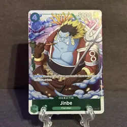 Jinbe P-063 Alt Art English One Piece Card 📈 - Image 1