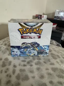 Pokemon Sword & Shield Silver Tempest Booster Box - 36 Cards - Image 1