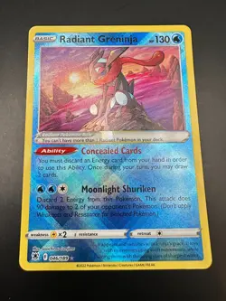 Radiant Greninja 046/189 - Astral Radiance - Pokemon Card - Image 1