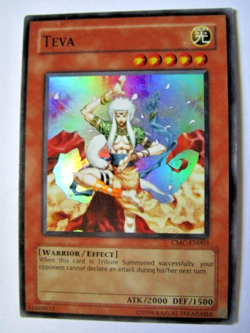 Yugioh! Teva Cmc-En003 Super rare Unlimited Light Play!! - Image 1