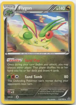 Flygon 110/160 Holo XY - Primal Clash Pokemon Card LP - Image 1