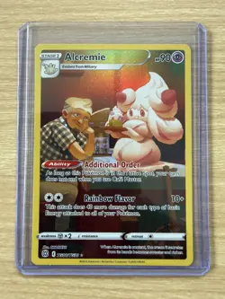 Alcremie TG08/TG30 Holo Brilliant Stars Pokemon Card Ultra Rare Full Art - NM/M - Image 4