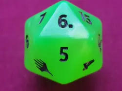 Magic The Gathering TEENAGE MUTANT NINJA TURTLES BUNDLE D20 SPINDOWN DICE MTG - Image 4