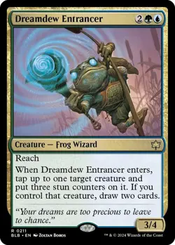 Dreamdew Entrancer 0211 MTG Bloomburrow Rare NP - Image 1