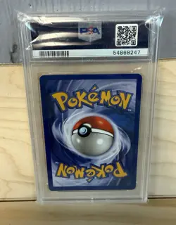 PSA 9 1999 POKEMON FOSSIL #10 LAPRAS - HOLO - Image 3