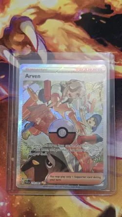 Pokemon Arven 235/091 Illustration Rare Paldean Fates Special - Image 2