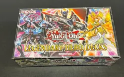 YuGiOh LEGENDARY HERO DECKS Box Set 3 Decks-Factory Sealed! 83717840671 - Image 1