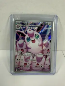 Pokemon Wigglytuff 105/094 Phantasmal Flames Illustration Rare - Image 1