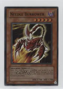 Needle Burrower Unlimited YuGiOh Ancient Sanctuary #AST-020 2004 - Image 1