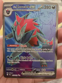 Pokemon TCG N's Zoroark ex 175/159 Journey Together Ultra Rare NM - Image 3