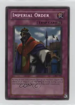 Imperial Order Unlimited YuGiOh Pharaoh's Servant #PSV-104 2002 - Image 1