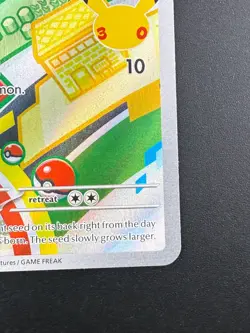 Pokemon TCG Bulbasaur 037 First Partner Illustration Black Star Promo NM - Image 4