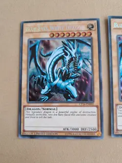 2x Blue-Eyes White Dragon - (CT14-EN002 - Ltd Ed - Secret Rare) - NM - Yugioh - Image 2