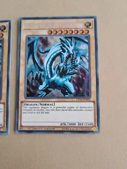 2x Blue-Eyes White Dragon - (CT14-EN002 - Ltd Ed - Secret Rare) - NM - Yugioh - Image 3