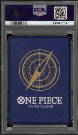 One Piece CCG Shanks 3rd Anniversary Silver OP09-004 PSA 10 Gem Mint - Image 2