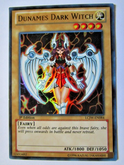 Yugioh! Dunames Dark Witch Lcjw-En084 1st Ed Ultra Rare Light Play!! - Image 1