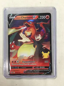 Lance's Charizard V SWSH133 Pokemon Celebrations Pokemon Card - Image 1
